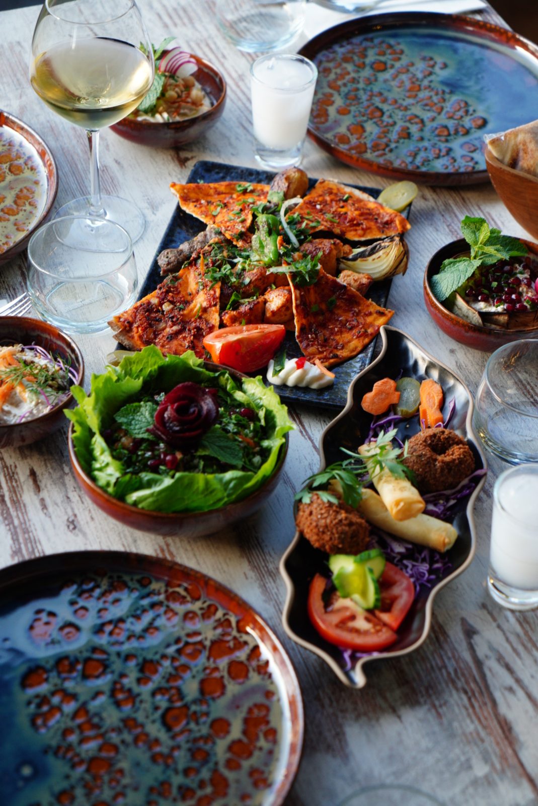 Mezze à partager